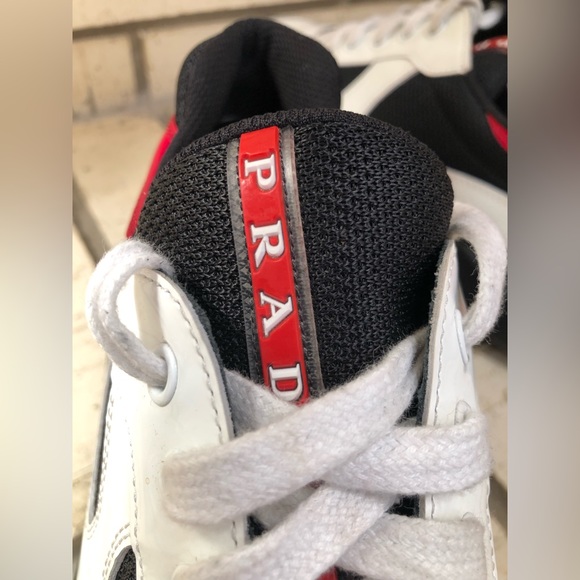 🥳HOST PICK🎉 PRADA - America’s Cup Sneakers - Men’s - Size 9 US - Size 8 UK - Picture 9 of 16
